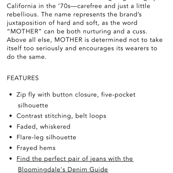 🚨 SOLD 📱‼️
MOTHER Blue High Rise Jeans with Contrast & Tonal Stitching - Picture 8 of 11